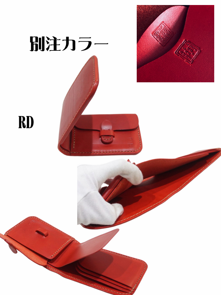 CS2-2ND 2ND別注CSハーフウォレット2型 CS22ND 黒羽（CROW：クロウ) ハーフウォレット（ショートウォレット：二つ折り財布) 25周年記念 レザー メンズの画像