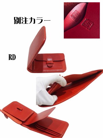 CS2-2ND 2ND別注CSハーフウォレット2型 CS22ND 黒羽（CROW：クロウ) ハーフウォレット（ショートウォレット：二つ折り財布) 25周年記念 レザー メンズの画像