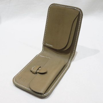 CS23-2ND 2ND別注CSハーフウォレット23 CS232ND 黒羽（CROW：クロウ)（ショートウォレット：二つ折り財布) 25周年記念 30周年記念 レザー メンズの画像