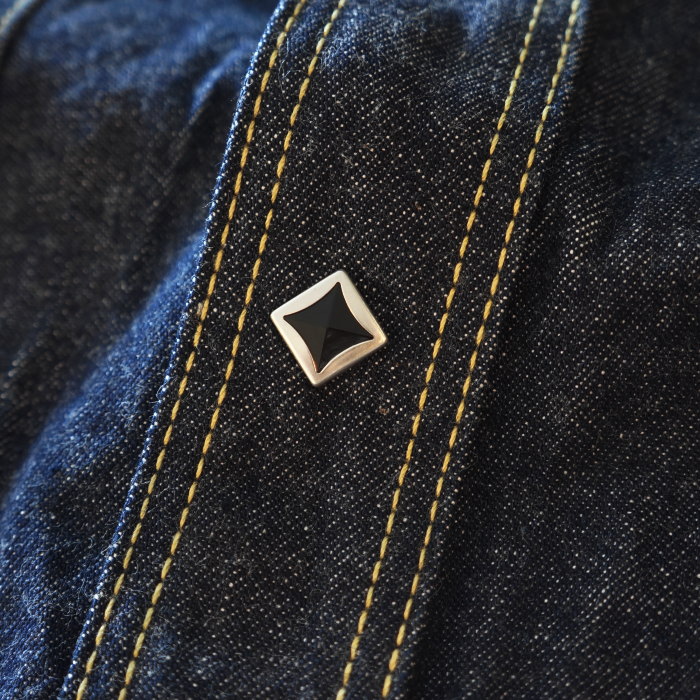 SWD-L01-インディゴ-デニムウエスタンシャツカモメL01-SWDL01-SAMURAIJEANS-サムライジーンズウエスタンシャツ-デニムシャツの画像