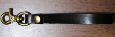 WS-S-BK-Sサイズ-黒羽ウォレットストラップ-WSS-黒羽（CROW：クロウ)ストラップの画像