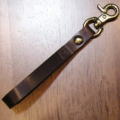 WS-S-DB-Sサイズ-黒羽ウォレットストラップ-WSS-黒羽（CROW：クロウ)ストラップの画像