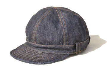 SJ201WC-710XX19OZ-ID-19OZデニムワークキャップ-SJ201WC710XX19OZ-SAMURAIJEANS-サムライジーンズキャップ-帽子の画像