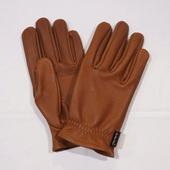 FN-GG-L001-BR-ディアスキングローブ-FNGGL001-FLATHEAD-フラットヘッド手袋の画像