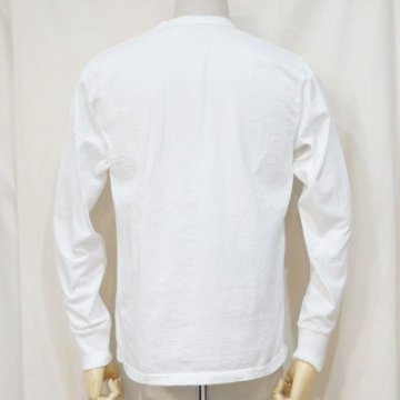 DLL-P-WH-無地長袖Tシャツ-DLLP-DELUXEWARE-デラックスウエア長袖Tシャツ-ロンT-無地ロンTの画像