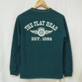 FN-THCL-102-DGRN-フラットヘッドロングTシャツ102-FNTHCL102-FLATHEAD-フラットヘッドロングスリーブTシャツ-長袖Tシャツ-ロンTの画像