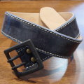 A107HS-NV-ブライドルレザーステッチベルト17-SAMURAIJEANS-サムライジーンズベルトの画像