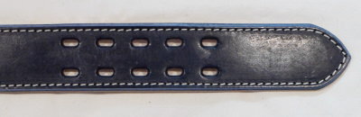 A107HS-NV-ブライドルレザーステッチベルト17-SAMURAIJEANS-サムライジーンズベルトの画像