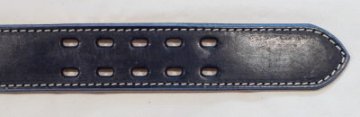 A107HS-NV-ブライドルレザーステッチベルト17-SAMURAIJEANS-サムライジーンズベルトの画像