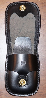 CC-2-BK-黒羽小銭入れ2(コインケース2)-CC2-黒羽（CROW：クロウ)黒羽コインケース・クロウコインケースの画像