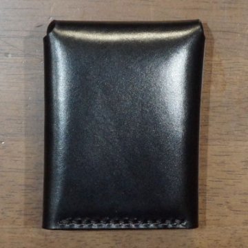 CW-ADV-BK-CWミニウォレット-CWADV-黒羽（CROW：クロウ)-黒羽ビルホルダー-カードケース-コインケースの画像