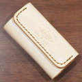KC2-ADV-NT-CRレザーキーケース2-KC2ADV-黒羽（CROW：クロウ)レザーキーケースの画像