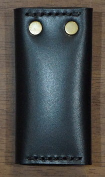 KC2-ADV-BK-CRレザーキーケース2-KC2ADV-黒羽（CROW：クロウ)レザーキーケースの画像