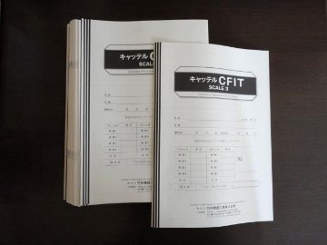 キャッテルCFIT知能検査用紙100枚セットの画像