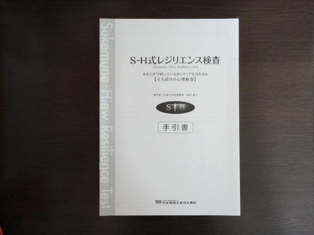 手引書（S-H式レジリエンス検査）の画像