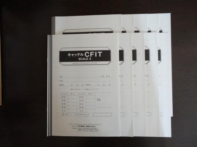 キャッテルCFIT知能検査用紙10枚セットの画像