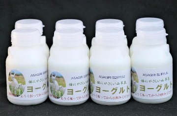 山羊乳ヨーグルト　ピュアな中にも こくのある150㎖ × 12本入り×２ケースの画像