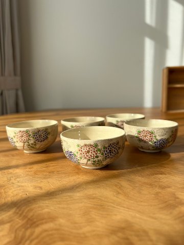 清水焼　茶器セットの画像