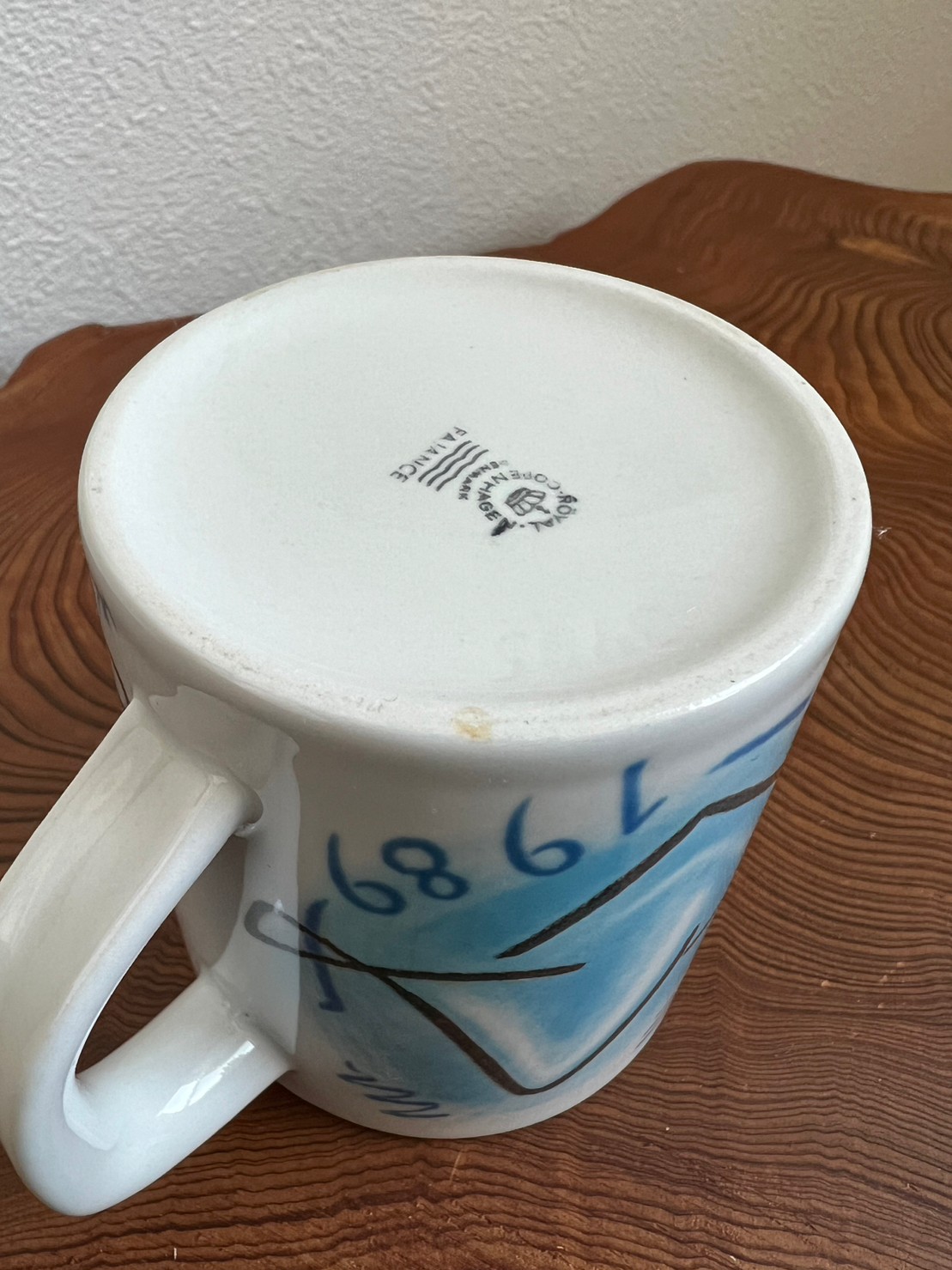 ロイヤルコペンハーゲン 1989年マグカップの画像