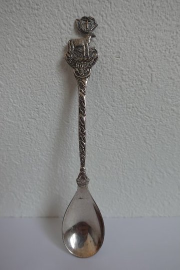 ST HUBERT鹿スプーン（シルバー）の画像