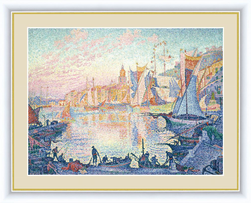 ロジェ・ミュール　南フランス　インテリア　F2号　油絵　本物　絵画　額縁　箱付き 洋画 | 古美術ささき