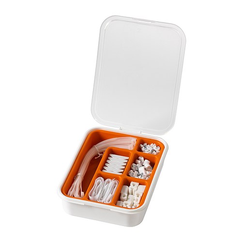 【IKEA Original】FIXA -フィクサ- ケーブルマネジメント 114個セットの画像