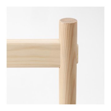 【IKEA Original】FLISAT -フリサット- ブックディスプレイ 新聞ラック ブックラック パイン無垢材 49 cm×28 cm画像