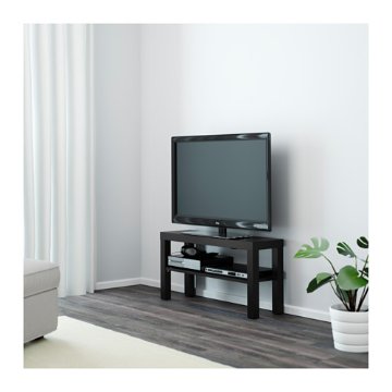 【IKEA Original】LACK -ラック- 液晶・LCD用テレビ台/オーディオラック ブラック 90x26 cm画像