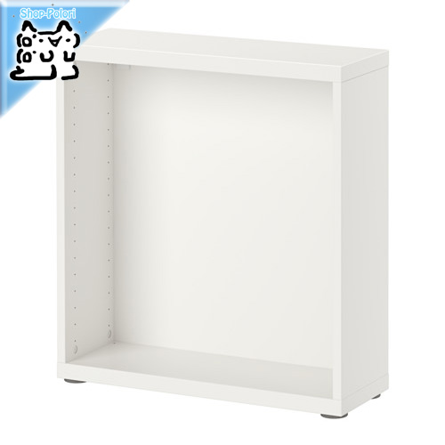 【IKEA Original】BESTA -ベストー- シェルフ/隙間収納　フレーム ホワイト 60x20x64 cm 多目的ラックの画像