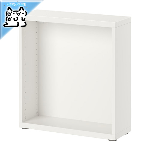 【IKEA Original】BESTA -ベストー- シェルフ/隙間収納　フレーム ホワイト 60x20x64 cm 多目的ラック画像