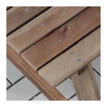 【IKEA Original】RESO 子供用ピクニックテーブル グレーブラウンステイン グレーブラウン 92x89 cm画像