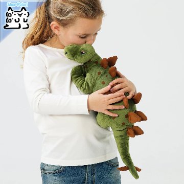 【IKEA Original】JATTELIK -イェッテリク- ソフトトイ 恐竜/恐竜/ステゴサウルス 50 cm画像