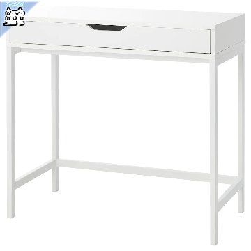 【IKEA Original】ALEX -アレクス- ikeaデスク デスク ホワイト 79x40 cm画像