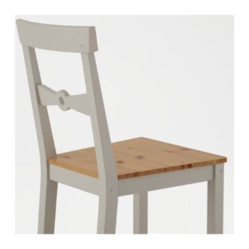 【IKEA Original】GAMLEBY -ガムレビー- イス チェア ライトアンティークステイン グレー 45 cm画像