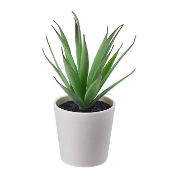 【IKEA Original】FEJKA -フェイカ- 人工観葉植物 鉢カバー付き 室内/屋外用 Succulent 6 cm画像