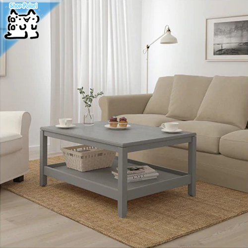 【IKEA Original】HAVSTA -ハーヴスタ-コーヒーテーブル サイドテーブル グレー 100x75 cm画像