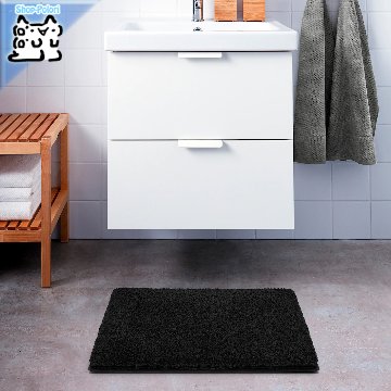 【IKEA Original】ALMTJARN -アルムティエルン- バスマット ダークグレー 40x60 cmの画像