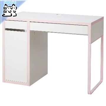 【IKEA Original】MICKE -ミッケ- ikeaデスク ワークデスク ペールピンク 105x50 cm画像