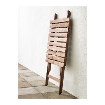 【IKEA Original】ASKHOLMEN -アスクホルメン- テーブル 折りたたみ式 グレーブラウンステイン 60x62 cm画像