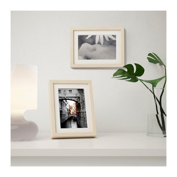 【IKEA Original】HOVSTA -ホーヴスタ- フォト フレーム 額縁 バーチ 13x18 cm画像