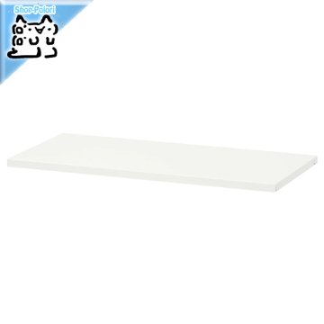 【IKEA Original】HJALPA -イェルパ- PLATSA ワードローブ用 棚板 ホワイト 幅80cmx奥行40cm 用画像