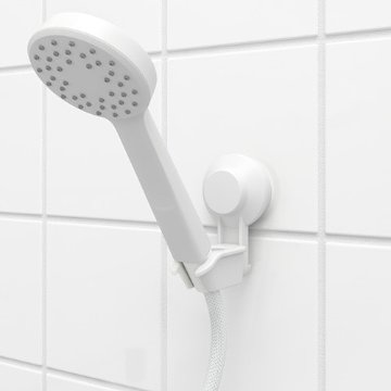 【IKEA Original】TISKEN -ティスケン- ハンドシャワー掛け 吸盤タイプ ホワイト 10 cm画像