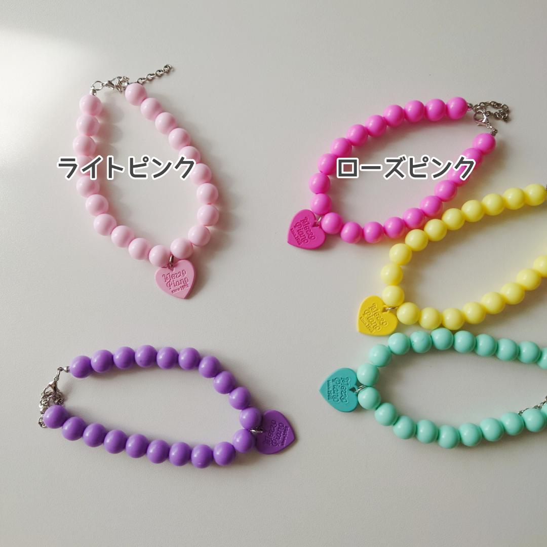 heart ball necklaceの画像