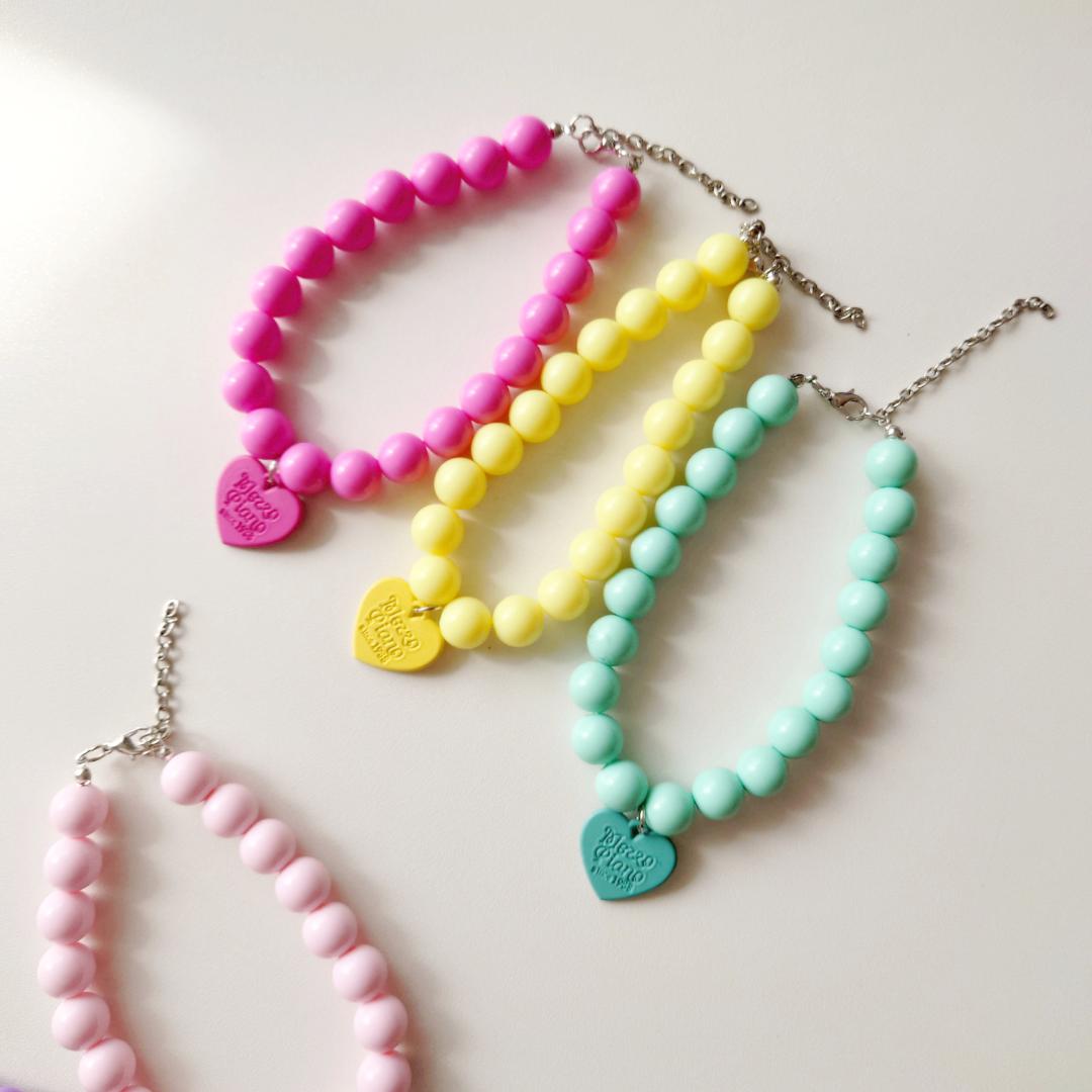 heart ball necklaceの画像