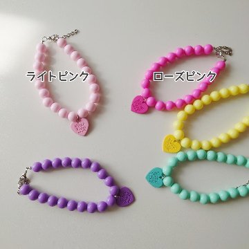 heart ball necklaceの画像