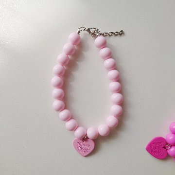 heart ball necklaceの画像