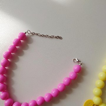 heart ball necklaceの画像