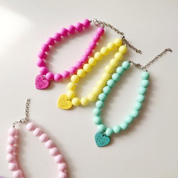 heart ball necklaceの画像