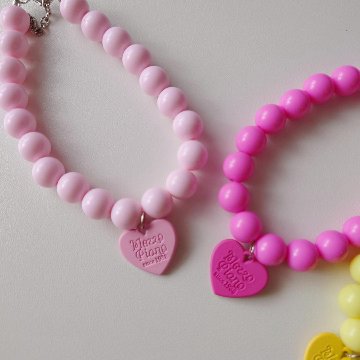 heart ball necklaceの画像