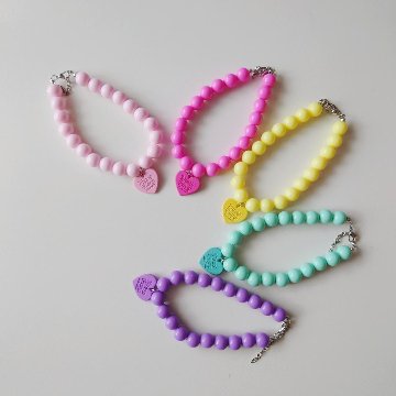 heart ball necklaceの画像